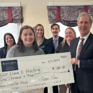 Elena Hoeferle Scholarship Winner